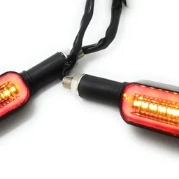 autopowerz Front, Rear LED Indicator Light for Universal For Bike Universal For Bike-picture-14