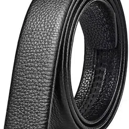 cyan collection Men Casual, Formal, Party, Evening Black Artificial Leather Belt image 3