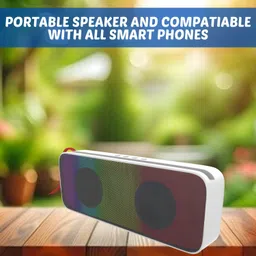 SACRO Shark (PORTABLE BLUETOOTH DESKTOP SPEAKER)Dynamic Thunder Sound With Hi BassP320 20 W Bluetooth Laptop/Desktop Speaker-picture-13