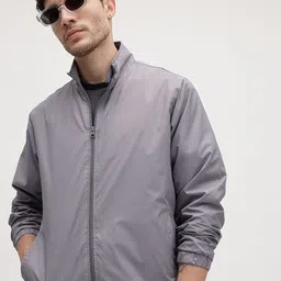 roadster Men Solid Bomber Jacket-picture-28