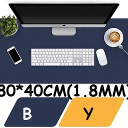 LIMBOLI Desk Mat Pad Blotter Protector 80*40 PU Leather Desk Mat Non Slip Base Dual Sided Mousepad-picture-26