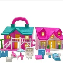 shree karts Doll house Loving Family Play Set-picture-27