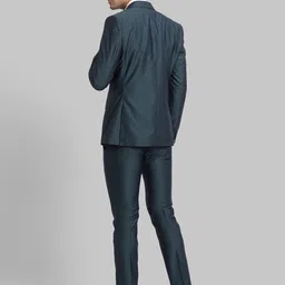 park avenue Men Suit Solid Suit image 4
