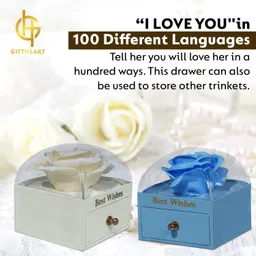 giftheart Artificial Flower, Jewellery, Showpiece, Greeting Card Gift Set image 3