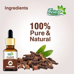cesaro organics Clove Essential Oil for Teeth, Hair, Skin image 2