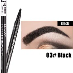 lulaa Liquid Eyebrow Pen Waterproof Smudge Proof Durable image 2