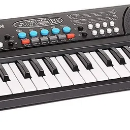 bantas Toy Bigfun Piano - 37-Key Keyboard with Rhythms, Tones & Microphone-picture-13