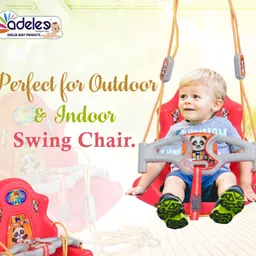 odelee Rope Hanging Plastic Baby Stylish Swing for Indoor & Outdoor with Safty Support-picture-11