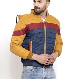 voxxati Men Colorblock Padded Jacket-picture-16