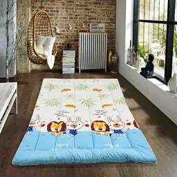 rrc King Size Elastic Strap Cotton Breathable, Stretchable, Waterproof Mattress Cover image 2