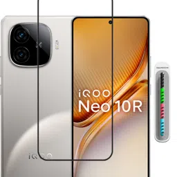 GORILLA PRO PLUS Tempered Glass Guard for IQOO NEO 10R 5G Tempered Glass Edge To Edge Screen Guard For IQOO NEO 10R 5G Tempered Glass-picture-38