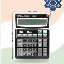 villy Orbit 14 Digits Basic Calculator BasicCalculator image 4