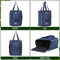 good friends Tiffin Bag for Office/College/School/Bottle Holder/Lightweight/Durable Handles Waterproof Lunch Bag image 3