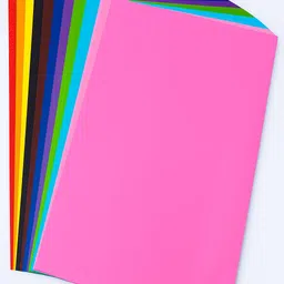 shivvshaktientp Color Paper Multicolor ( Pack of 100) A4 75 gsm Coloured Paper-picture-21