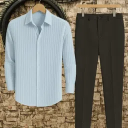 tyrell Men Cotton Blend Shirt Pant Set-picture-43