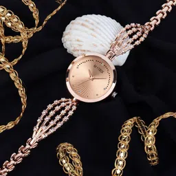 matrix Bracelet Style Analog Watch - For Women Bracelet image 1