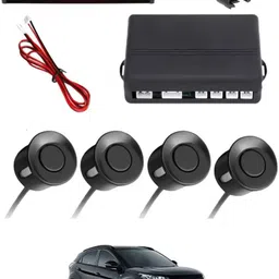 msnp Black Waterproof Parking Sesnor With Led Display For Vehicle-192 Universal Black 4pcs Reverse Parking Safety Sensor For Car-192 Parking Sensor-picture-21