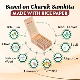 nirdosh Natural Dhoompan Icey Mint Flavor Cigarette Smoking Cessations image 2