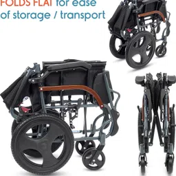 kosmocare RCT406 Manual Wheelchair image 3
