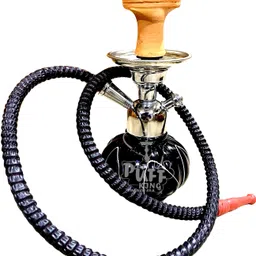puff king Kharbuza Shaped Hookah Pot for Flavour Hukka 12 inch Glass Hookah-picture-23