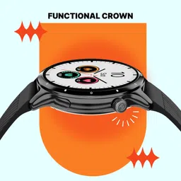 Noise Crew Pro BT Calling with 1.4" display, Metal Finish & Functional Crown Smartwatch image 3