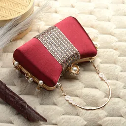 d'vine luxe Party Pink Clutch-picture-25