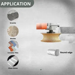 tapco Round Edge Vacuum Brazed Grinding Wheel for Marble & Granite Lever Tool image 5