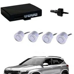 peeps store Universal 4 White Reverse Parking Sensor-PS25A611 Universal 4 White Reverse Parking Sensor-PS25A611 Parking Sensor-picture-23