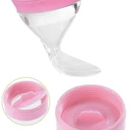 jaydison Combo of Food Feeder & Baby Fruit Nibbler & Silicone Teether for 3 -24 M Baby- silicone image 2