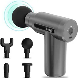Cult Impact Deep tissue massage gun, 3000mAh battery 6-speed intensity, Silicone round head, Full body gun Massager-picture-27