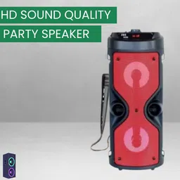 GUGGU Thunder (WIRELESS BLUETOOTH PARTY SPEAKER) Stereo Sound With Karaoke MicS288 30 W Bluetooth Party Speaker-picture-21