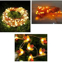 nirvair 36 LEDs 13 m Multicolor Steady Strip Rice Lights-picture-27