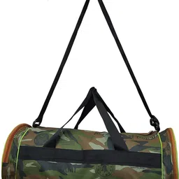 ymd Sports & Fitness Royal Army Print Round Gym Bag Fitness Accessory Kit Kit-picture-27
