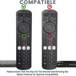 SARAGARA TV Remote Compatible with Xstream SD & HD Smart Setup Box -Voice Command Airtel Remote Controller image 3