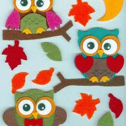 asian hobby crafts A4 Size Felt Sheet (White) 10 Pieces image 3