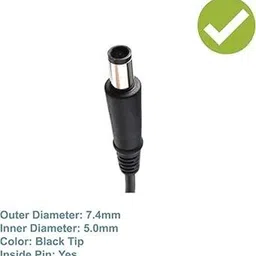 HP Power Adapter Charger (19V 9.47A, 7.4mm x 5.0mm Pin) - Model: TPC-BA50 180 W Adapter image 3