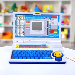 snm97 Educational English Learner Laptop with Mouse for Kids 20 Activity Games toy_129 image 1