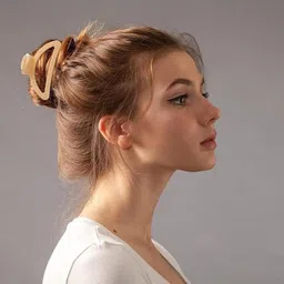 prityka Beauty Korean Style Matte Finish Clutchers Jaw Clamps GenZ Trendy Hair Claws 6p Hair Claw image 4