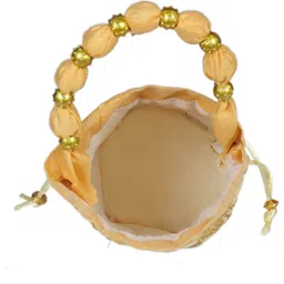 sunesh creation Women Gold Potli image 3