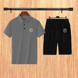 cnw Solid Men Track Suit image 3