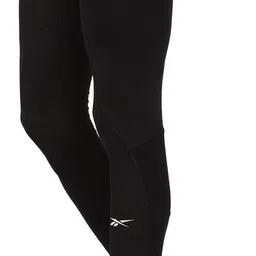 reebok Solid Men Black Tights image 2