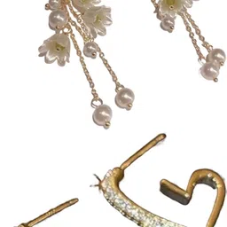 Korean Elegant Stud Earrings for Girls and Women Alloy Stud Earring-image-55