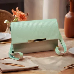 libp private limited Women Green Shoulder Bag-picture-15