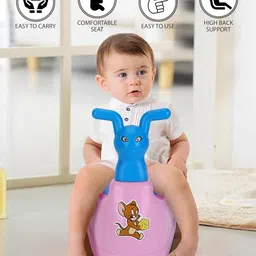 exponiq Baby Potty Training Seat Potty Toilet Chair Removable Tray & Closing Lid Potty Seat image 4
