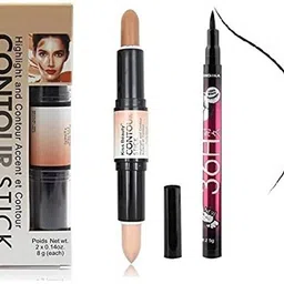 lusty soul New Combo Of Contour Highlighter Stick With 36h Eyeliner-picture-22