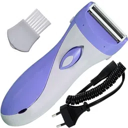 KEMIIE E 2in1 Lady Rechargeable Waterproof Foil Shaver 3 Blade Razor Trimmer Epilators Cordless Epilator-image-8