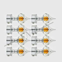 fnk Silver, Blue Rod Rail Bracket Metal-picture-25