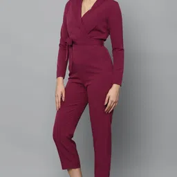 allen solly Solid Women Jumpsuit image 4