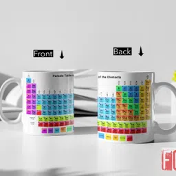 fokat Perodic Table Premium Printed White Ceramic Coffee Mug image 3