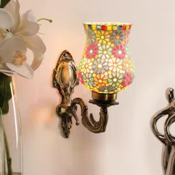 Margie Red Metal Wall Sconces by DecorativeRay-picture-3